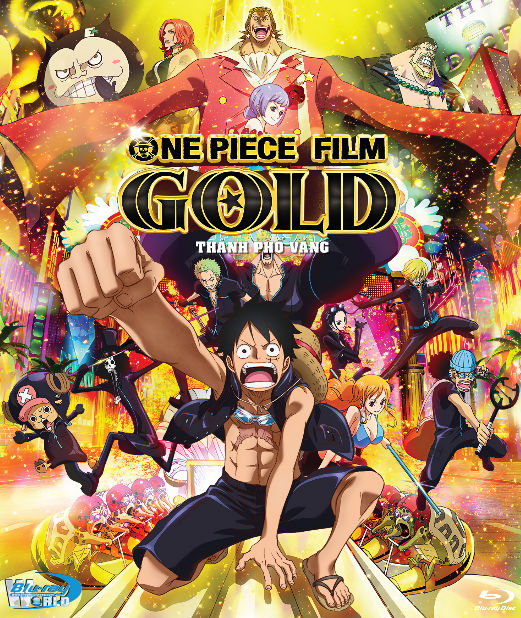 B5911.One Piece Film GOLD - ĐẢO HẢI TẶC - THÀNH PHỐ VÀNG  2D25G  (DTS-HD MA 5.1)